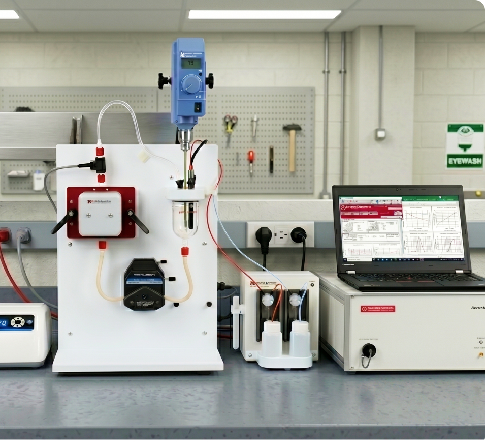 AcoustoSizer IIx instrument